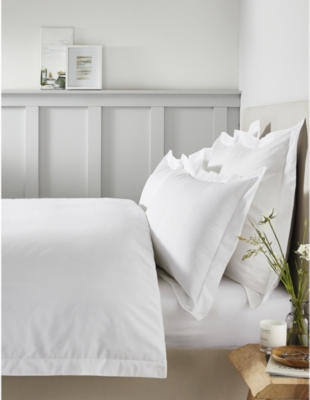 THE WHITE COMPANY Padstow cotton emperor duvet cover 290cm x 235cm