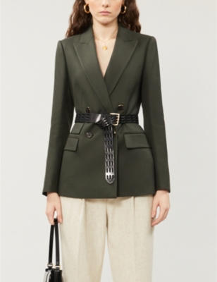 REISS Ledbury doublebreasted woolblend blazer