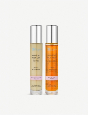 THE ORGANIC PHARMACY Antioxidant face serum & gel set