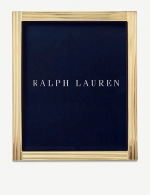 Ralph Lauren Luke 18ct Goldplated Photo Frame 5x7" ModeSens