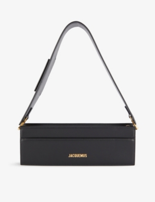 Jacquemus Le Sac Ciuciu Leather Shoulder Bag In Black ModeSens