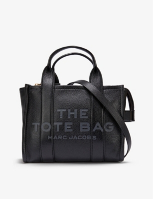 The Marc Jacobs The Leather Tote Bag Small Artisan Gold In Grain Leather With Goldtone US