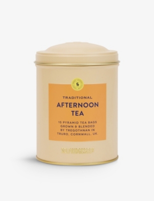 SELFRIDGES SELECTION Traditional Afternoon tea caddy 37g