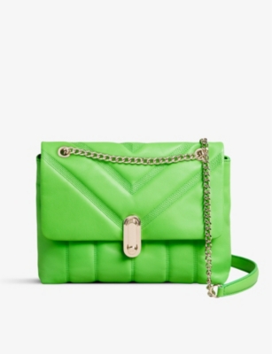 TED BAKER Ayahlin quilted leather crossbody bag