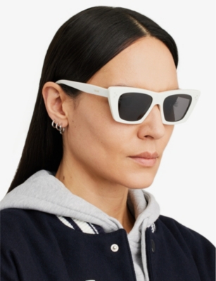 Celine Woman Sunglass Cl40187i In Grey ModeSens