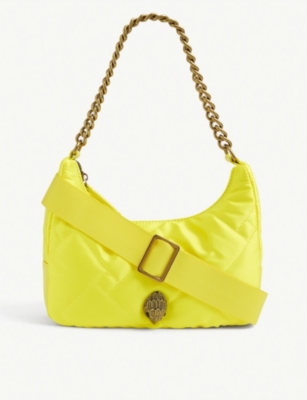 Kurt Geiger Quilted Recyclednylon Crossbody Bag In Yellow ModeSens