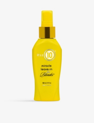 It's A 10 Haircare Miracle Leavein For Blondes Hair Treatment 120ml ModeSens