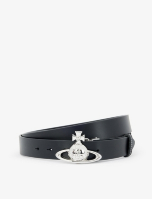 VIVIENNE WESTWOOD Orb leather belt
