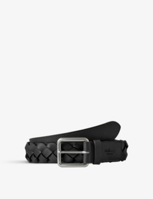 MULBERRY Heritage braided leather belt