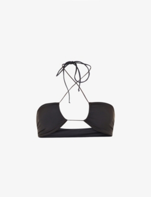 MYRA SWIM Emarn cutout halterneck bikini top