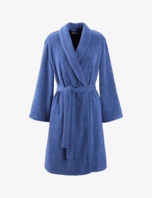 KENZO K Icon22 logoembroidered cotton bathrobe
