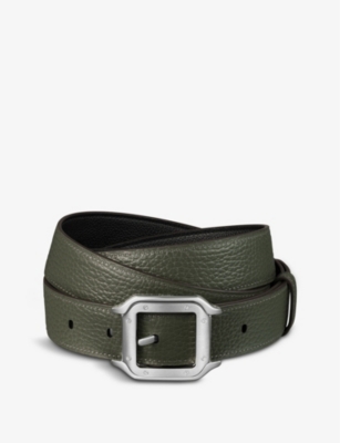 CARTIER Santos de Cartier leather belt