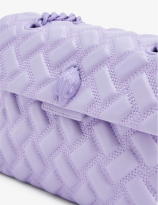 Kurt Geiger Kensington Large Leather Drench Bag In Light Pastel ModeSens