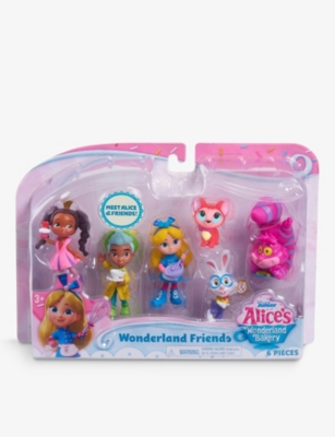 DISNEY Alice's Wonderland Bakery Friends toy set
