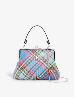 Vivienne Westwood Womens Macandy Tartan Granny Frame Checked Vegan