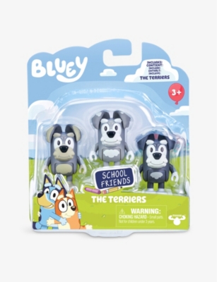 BLUEY The Terriers School Friends figurines 7cm