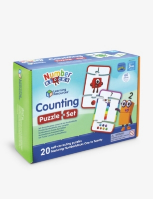 NUMBERBLOCKS Counting jigsaw puzzle set