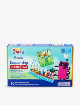 NUMBERBLOCKS Sequencing jigsaw puzzle set