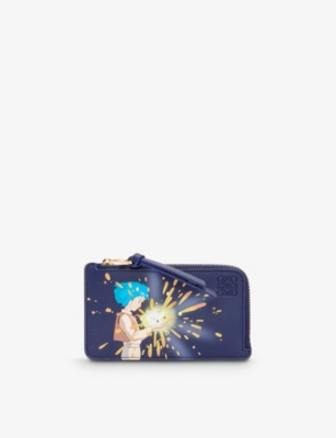 LOEWE LOEWE x Howl's Moving Castle Magical Sky leather card holder