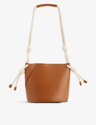 SOEUR Tunis leather crossbody bag