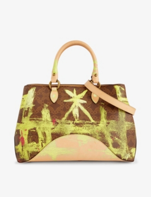 VIVIENNE WESTWOOD Britney medium leather tophandle bag