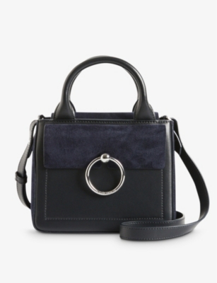 CLAUDIE PIERLOT Anouck suede shoulder bag