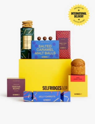 SELFRIDGES SELECTION The Christmas Treats gift box 6 items included