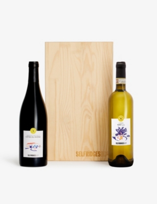 SELFRIDGES SELECTION Red and White gift box 2 items included