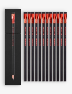 MOLESKINE Blackwing x MSK set of 12 soft cedarwood pencils