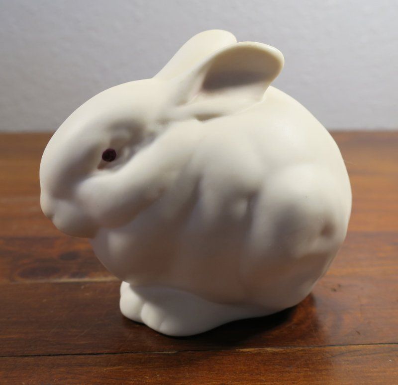 Cybis Porcelain Baby Kit White Bunny Rabbit Figurine 1B eBay