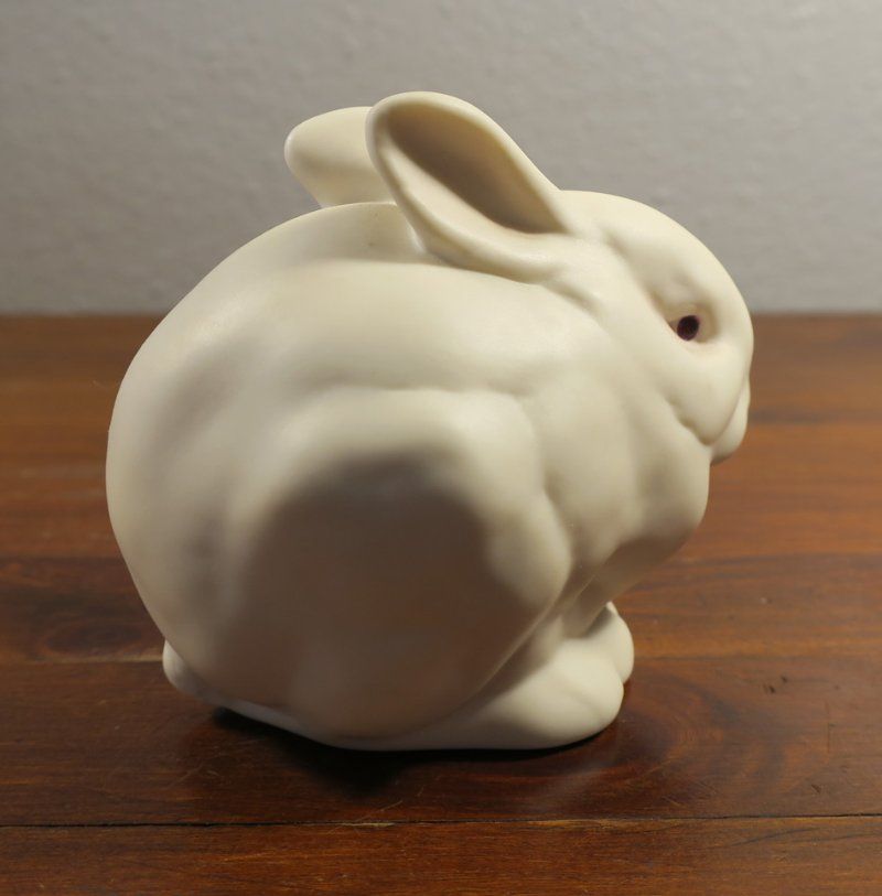 Cybis Porcelain Baby Kit White Bunny Rabbit Figurine 1B eBay