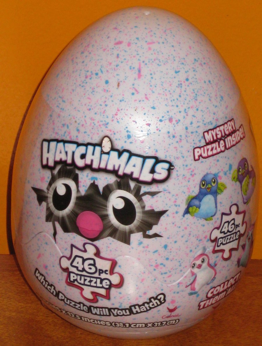 Hatchimals Kids Mystery Egg Puzzle 46 Pieces Spinmaster eBay