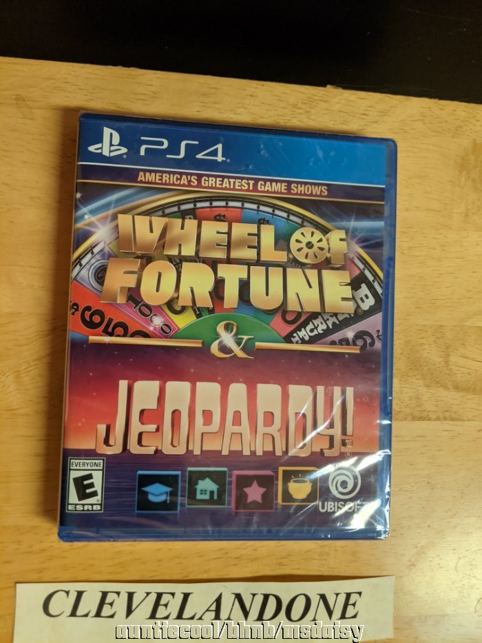 WHEEL OF FORTUNE JEOPARDY PS4 NEW! FAMILY GAME SHOW PARTY NIGHT, PUZZLE