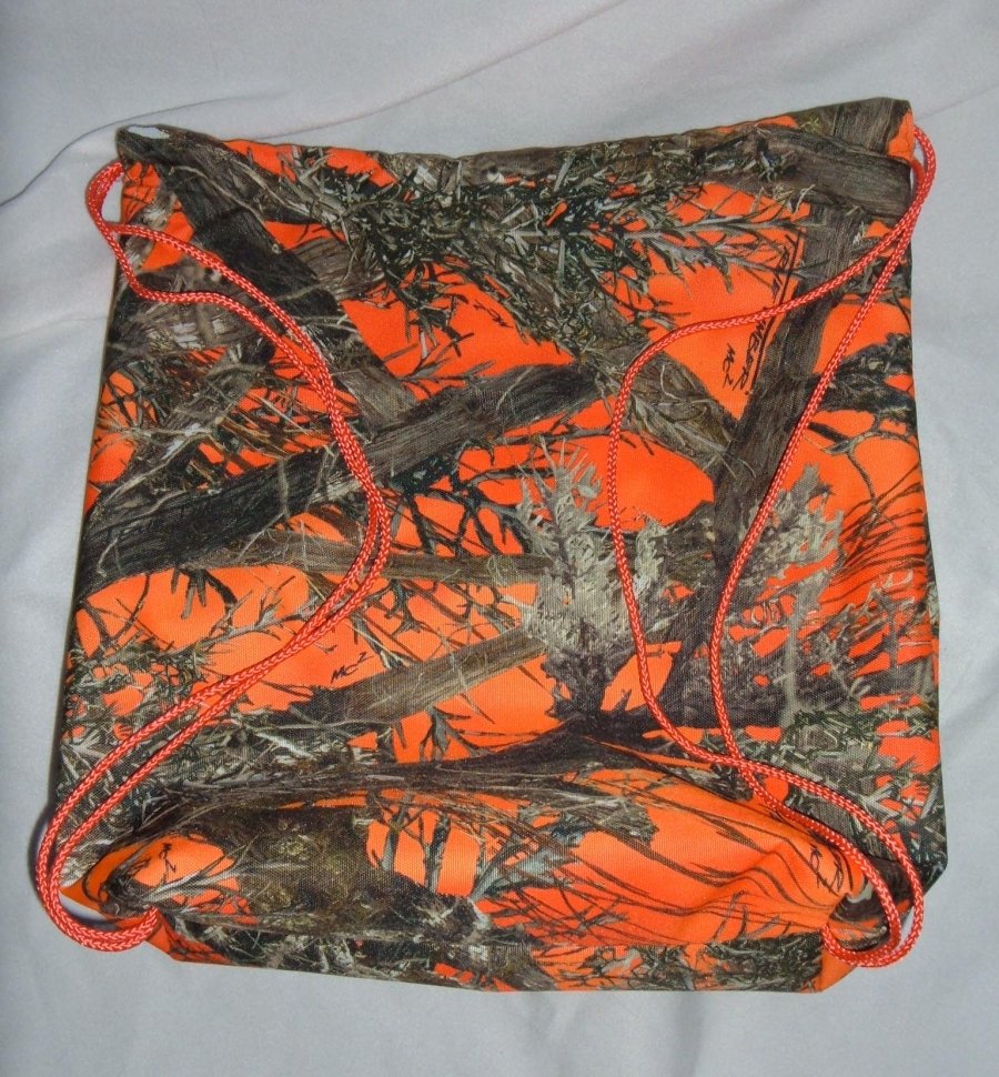 mossy oak backpack real tree camo camouflage break up hunting blaze orange chic eBay