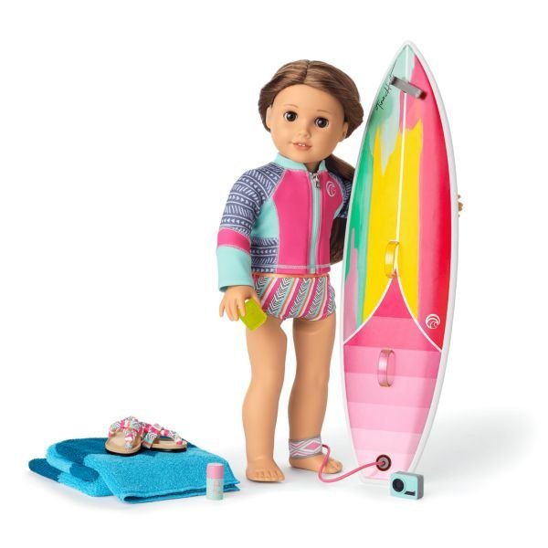 American Girl JOSS Joss's SURF BOARD Doll NOT INCLUDED Surfboard SET