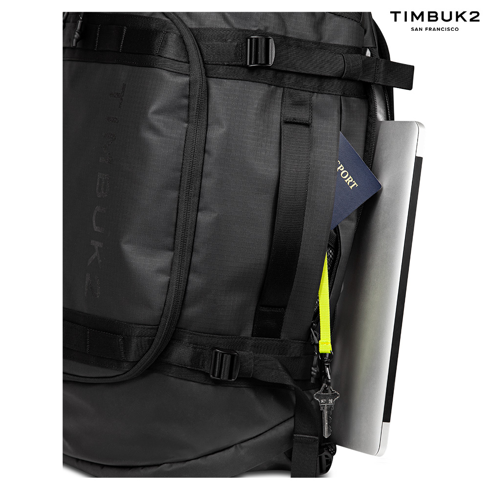 Timbuk2 Impulse Travel Backpack Duffel 45L Jet Black Bratpack Indonesia