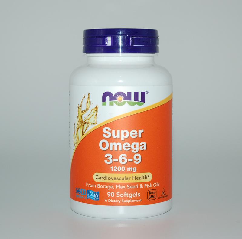 Супер омега 3 6 9, super omega 369, now foods, 1200 мг, 90 капсул