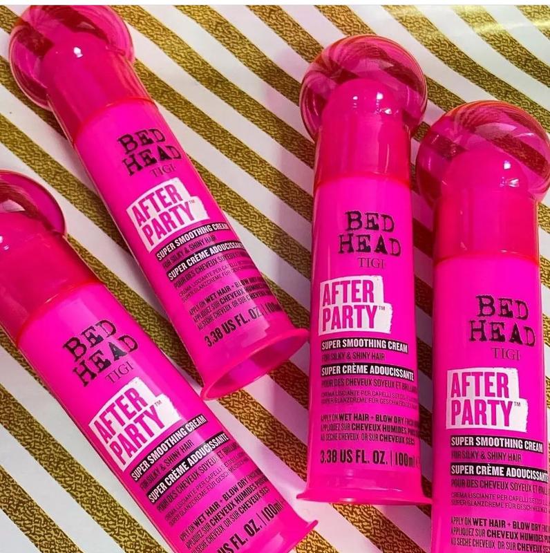 Разглаживающий крем для укладки и рестайлинга tigi bed head after party