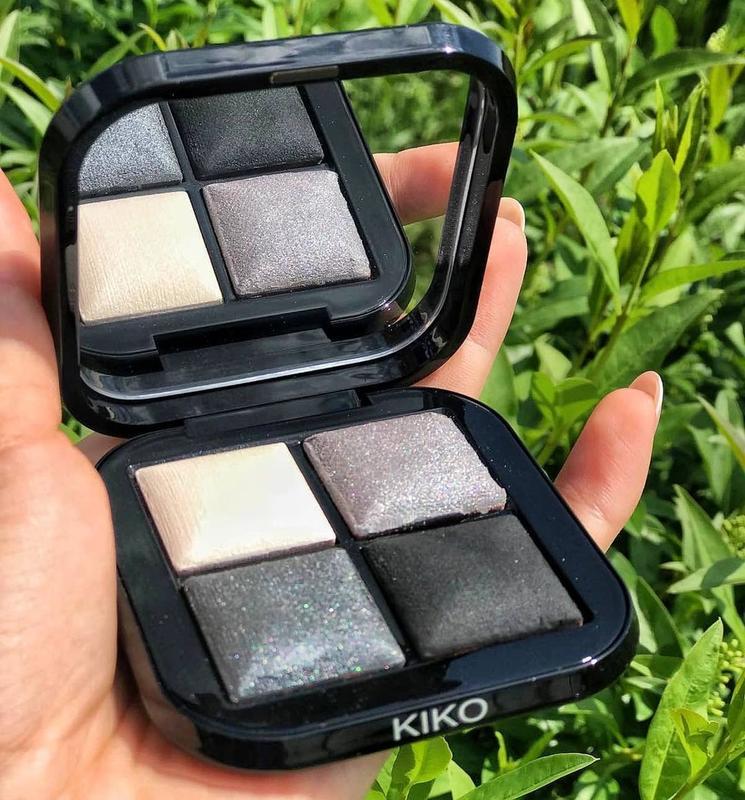 Палетка теней kiko milano bright quartet baked eyeshadow palette — цена