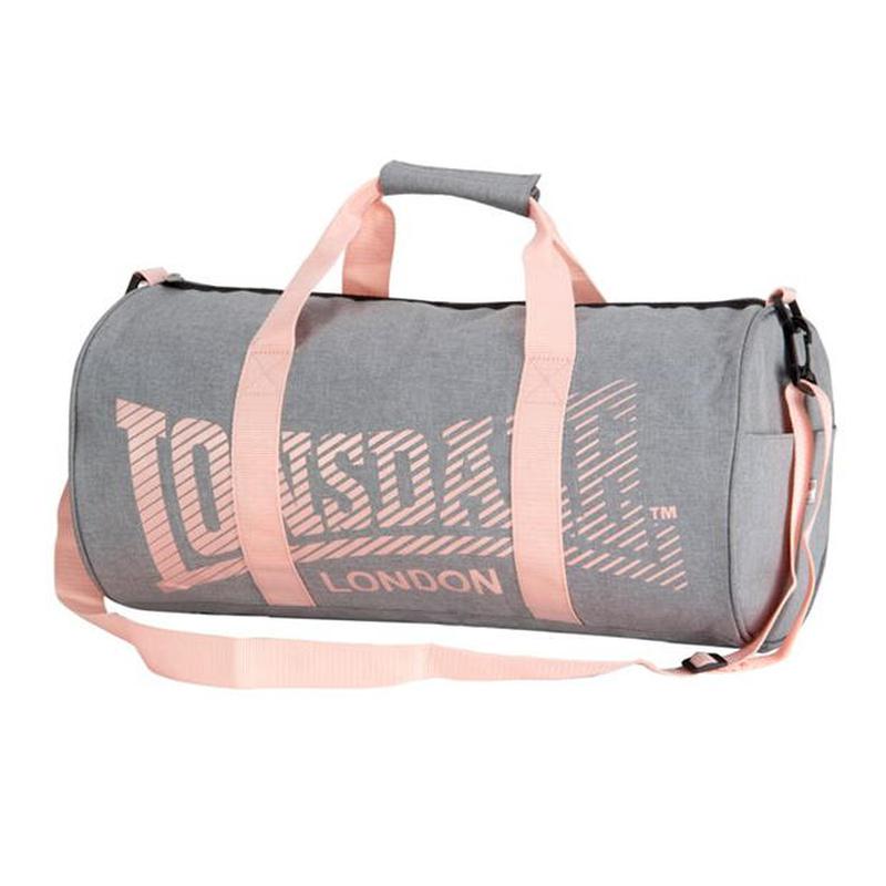 Спортивна сумка lonsdale barrel bag pink/grey — ціна 550 грн у каталозі