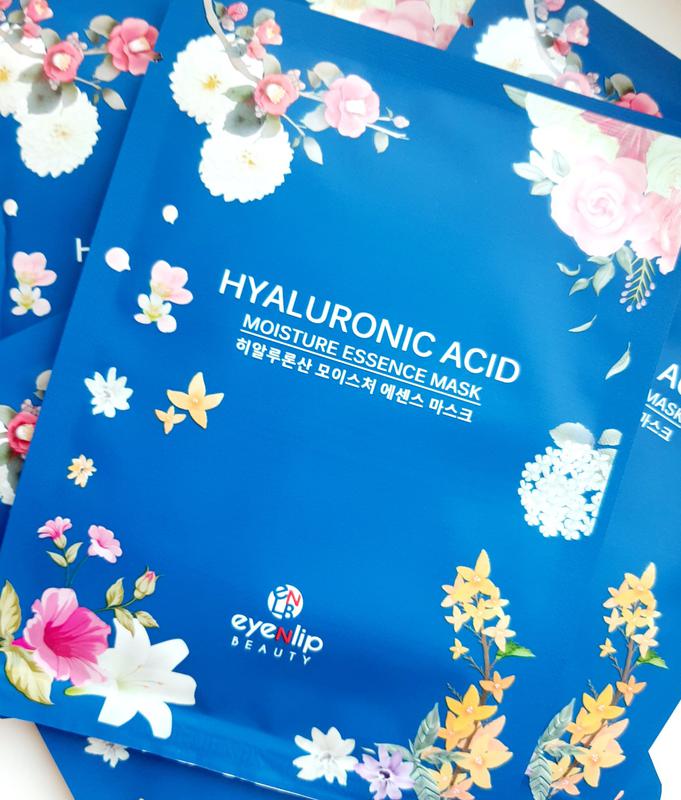 Eyenlip hyaluronic acid moisture essence mask інтенсивно зволожувальна