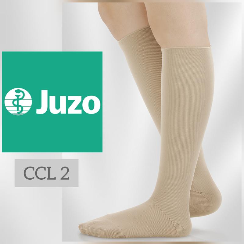 Компресійні гольфи juzo 3022, плоске плетіння, кл. 2, ~р. 3 — ціна 140