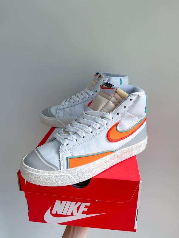 Кросівки жіночі nike blazer mid 77 infinite kumquat — цена 2000 грн в