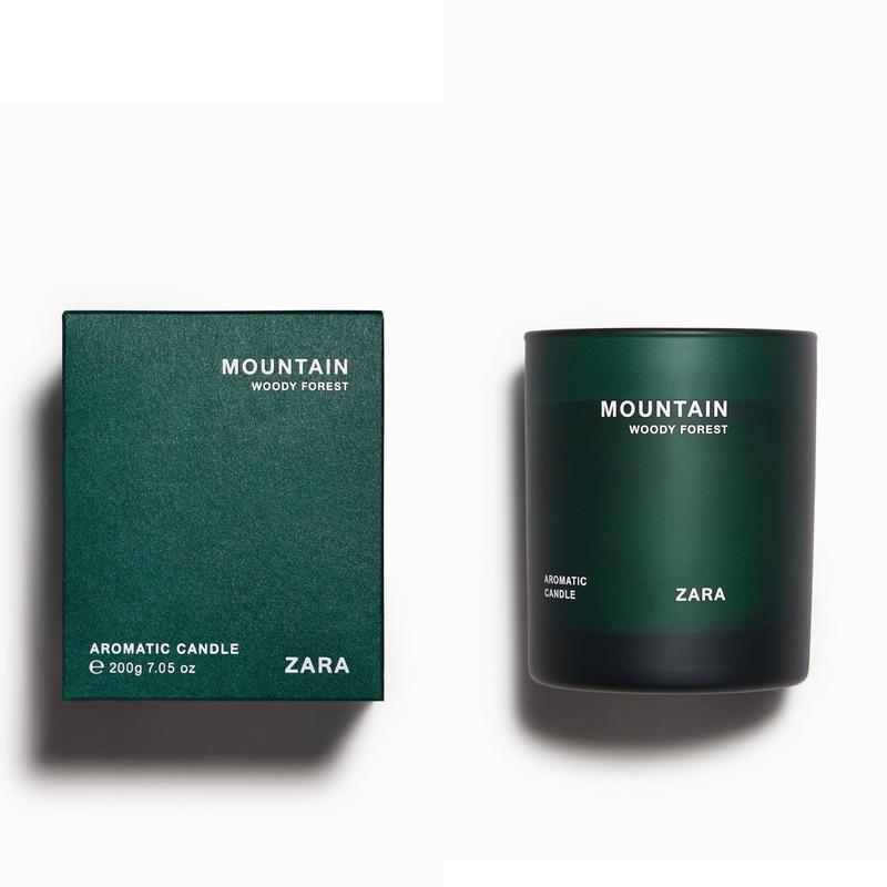 Аромаска от zara mountain woody forest — цена 510 грн в каталоге Свечи Купить товары для дома и