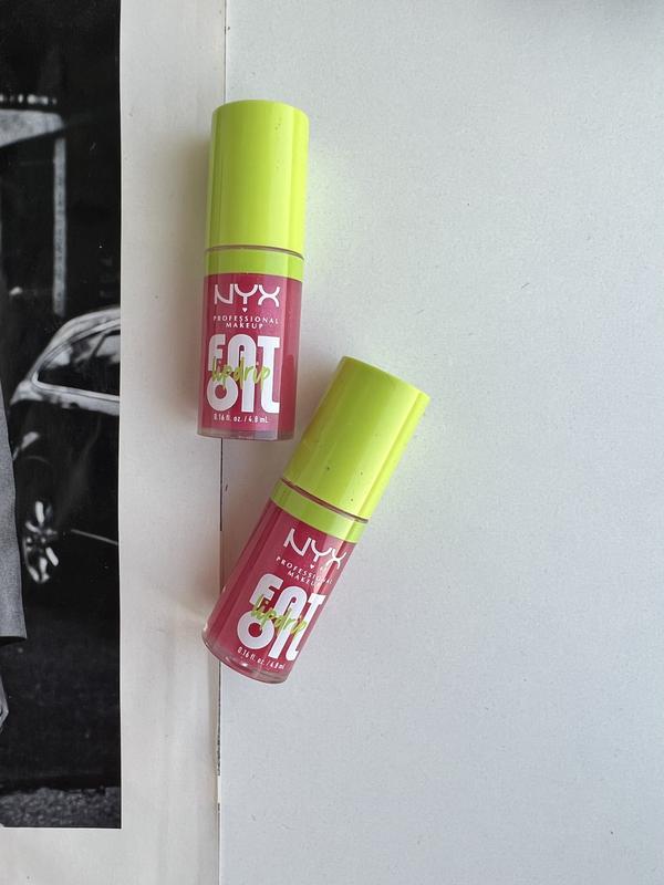 Масло для губ nyx fat oil lip drip fold03 supermodel — цена 450 грн в каталоге Блеск для губ