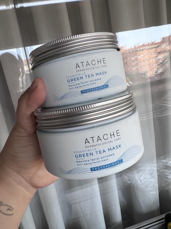 Atache green tea mask маска из зеленого чая оригинал 200мл — цена 2299