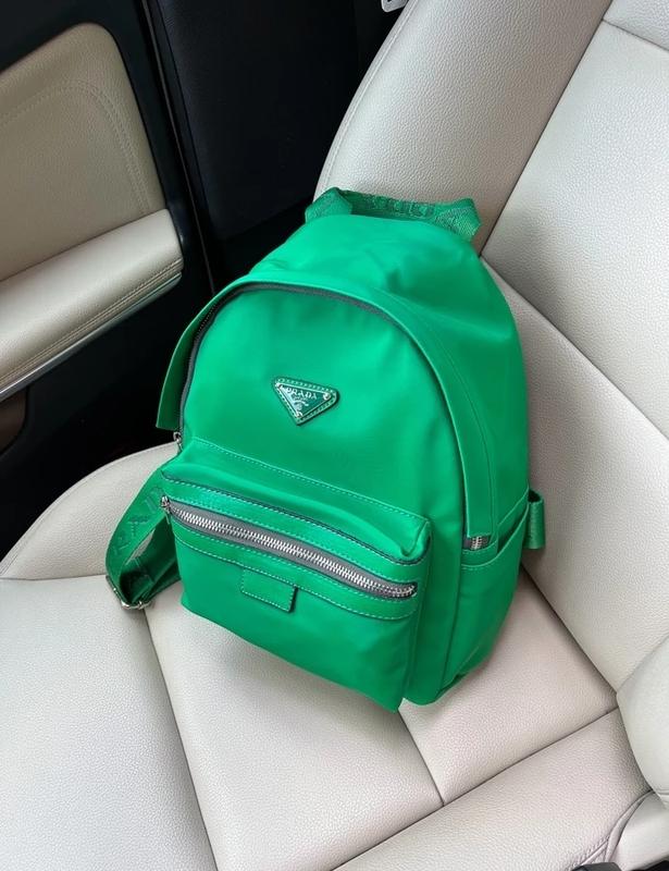 Prada backpack green — цена 2370 грн в каталоге Рюкзаки Купить женские