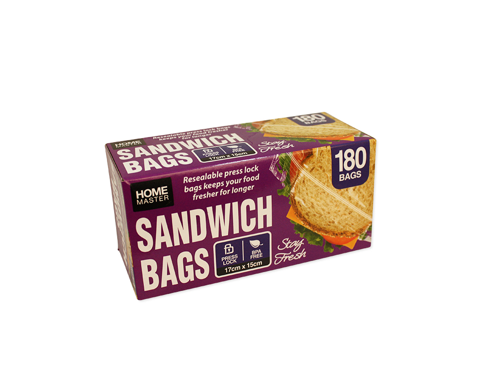 sandwich bags x 180 Shiploads