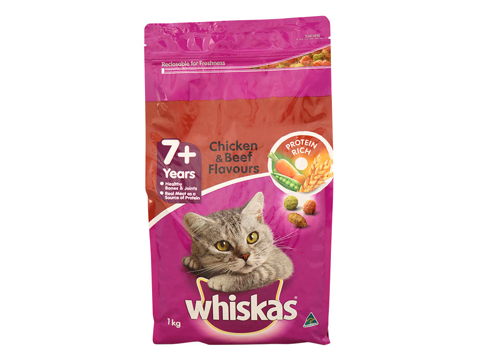 whiskas cat dry chicken and beef 1kg Shiploads