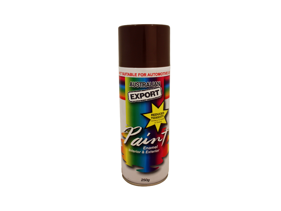 spray paint mission brown 250g Shiploads
